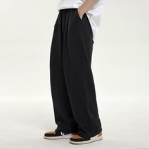 제타22 남녀공용 기본 원턱 와이드 스웨트 밴딩 트레이닝 바지 팬츠 [1695]