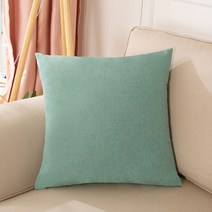 록신 1+1+1+1 쿠션 솜 포함 소파 쿠션 4p 세트, 가을 향수 녹색*4개