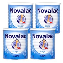 노발락 분유 1단계 800g 4개