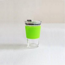 시둥마켓 +[시둥마켓]+_ 텀블러 물병만들기 보냉병 실리콘슬리브텀블러 투고텀블러 보온보냉컵, 미니멀 트렌디 컬러 텀블러 라임 1개 보틀 스텐텀블러