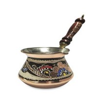 이브릭 커피 체즈베 터키식 터키 포트 구리 Cezve 수제 오토몬 또는 인용, 없음, 2.5-6 Cups Mixed, 1개