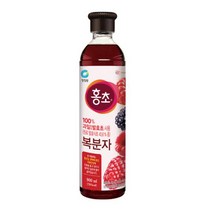 키워도 마시는 식초음료 건강한 음료 홍초 복분자 900ml, 1세트