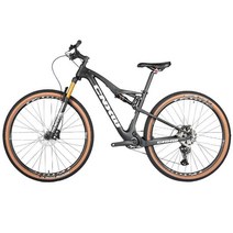 카본 풀샥 MTB 산악자전거 11단 29인치 입문용 여성용, 파우더L(180cm~190cm)11단29인치