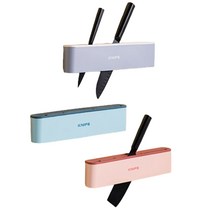 칼집 칼블럭 1p 부착식 싱크대 칼집 가위꽂이, 칼블럭 1P 그레이