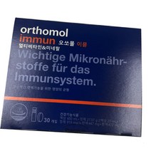 정품 오쏘몰 이뮨 최신 유통기한 발송 공식 수입 30일분 (증정 쇼핑백), 4개