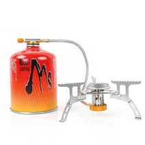 캠핑왕국 휴대용 고화력 버너 스토브, 1개