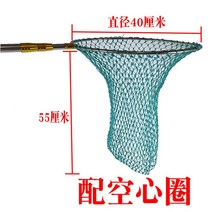 낚시뜰채 루어낚시 바다뜰채 해루질 다슬기잡기 새우 송어 뜰망 뜰채후레임 낚시살림망 수영장뜰채, 6m, 연두색