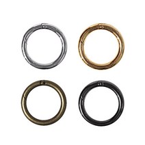 퀼트패키지 퀼트 부자재 오픈키오링 키홀더 30mm 5개입, 니켈
