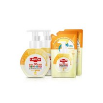 랩신 핸드워시 손세정제 500mlx2+450mlx2 (용기2리필2) 레몬, 랩신 핸드워시 손세정제 500mlx2+450mlx2 (