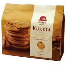 아카이보시 AKAI BOHSHI KUKKIA 쿠키아 밀크초코맛 12장들이 x 5봉지, 1개