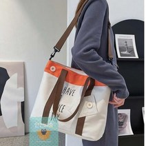 캔버스_봄신상_숄더백_여성_쇼퍼백_데일리백_화사한 D3CE