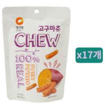 청정원 고구마츄 60g x 17개 고구마맛 스낵