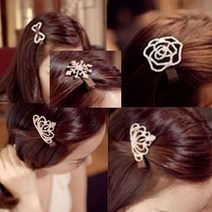 반하나쇼핑 옆머리용 집게핀 5종