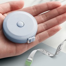 의류 옷치수줄자 몸둘레측정 허리줄자 계측자 최대 150mm, 원형줄자(길이150mm) 랜덤색상 1p, 1개