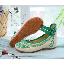 할머니 선물 꽃신 한복 신발 법당 꽃신발 여자 더블 버클 무용