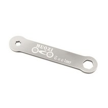 산악 자전거 베어링 페달 미끄럼 핀 박스 스패너 1 개 스테인레스 스틸 렌치 수리 도구, Box-Allen Wrench