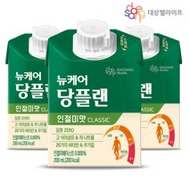 뉴케어 당플랜 곡물맛 당뇨환자영양식, 60개, 200ml