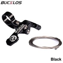 가변싯포스트 mtb가변싯포스트 싯포스트 자전거포크 BUCKLOS텔레스코픽 안장봉 컨트롤러 MTB 드로퍼 시트 포스트 레버 자전거 충격 원격 서스펜션, Black
