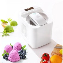 유청분리기 요거트기계 블루베리 요거트 요플레 메이커 1000ml soft hard italian ice cream maker machine 가정용 소형 전자동 셔벗 과일 디저트, 하얀색, 220-240v, 유럽 ​​연합