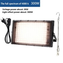 수경재배기 식물재배기 가정용스마트팜 phytolamp for plants 빛 300w led 성장 빛 phyto 램프 전체 스펙트럼 전구 수경 램프 온실 꽃 씨앗 성장 텐트, 영국 플러그