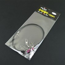 [단일코리아] 꼬임방지 우럭 채비 - 우럭낚시 필수 채비, 꼬임방지 우럭채비3단(2개입)