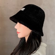 와이즈몰 여성 털 벙거지모자 버킷햇