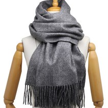 캐시미어 소프트 머플러 다크그레이