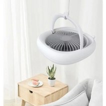 캠핑용 접이식 미니 에어 서큘레이터 탁상용 선풍기 천장 선풍기, 오렌지