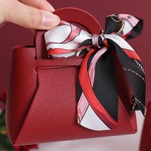 고급 선물포장백 2P 생일 결혼 답례품 스카프 선물 포장백 이밴트 선물포장 가방, ◐아이보리★⊙