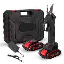 전동 전지 가위 원예 나무 가지치기 무선 휴대용 21v 30mm 전기 pruner 전정, 유럽 ​​연합, 검은색