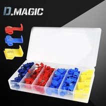 무탈피 커넥터 65PCS 일자형 스카치락 전선 배선, 일자형 스카치락 65PCS