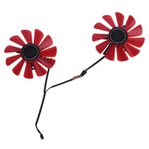 2PCS 85mm RX-570-RS RX-580-RS FD10U12S9-C XFX RX470 RX570 RS RX580 RS 용 팬