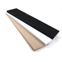 OHM 나무선반 18T 테이블 책상 상판 목재 합판 DIY 원목, 해피한마트 200X600X18T 오크