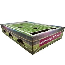 NcAA california Berkley Golden Bears cat Scratcher Box Game Day cat Toy NcAA Football Field Designed, Virginia Tech Hokies