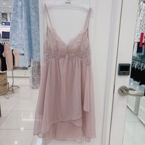 (백화점 정품)비비안 꾸띄르 케미컬 레이스 여성 슬립 FS957A 1742956, 인디안핑크, 85 (55 사이즈)
