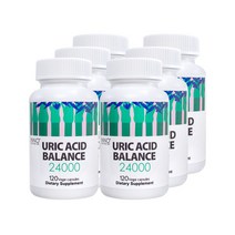 이노핼스엔케어 요산 밸런스 24000 120캡슐 요산배출 통풍에좋은 샐러리 씨앗, 6개(-할인), 6개