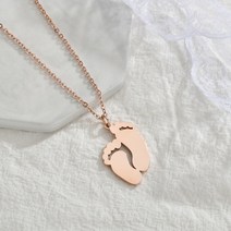 연예인 하트 펜던트 빈티지 목걸이 Bluelory사용자 정의 3 색 여성을 위한 이름 피트 새기기 스테인레스 스틸 맞춤 DIY 쥬얼리 엄마 여자 친구 선물