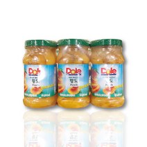 DOLE 돌 후룻바틀 황도 (100주스) 666G X 3 아이스박스 포장, 3개