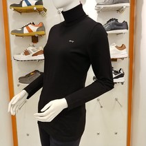 루이까스텔 21년 가을겨울 여성 전판 솔리드 기본 긴목 폴라 스웨터