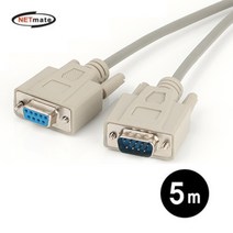 RS232C 연장 9핀 시리얼 연장 케이블 5m