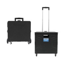 모아봄 접이식쇼핑카트 핸드카트 덮개포함 시장바구니 K45NC, MOA-K45NC