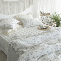 [주문제작] 로즈라인 린넨 텐셀 침구세트(S)