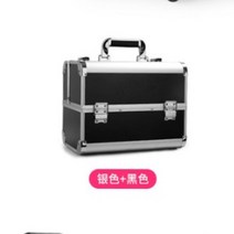 스탠다드 전문가용 메이크업 네일 브러쉬 미용 박스 이동식 가방 선물 5종, one size, A 메이크업 박스