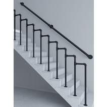 계단 안전바 복식 다락 가드 난간, E