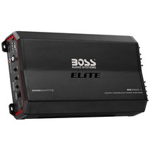 BOSS 오디오 Elite 시리즈 자동차 앰플리파이어 모델 BE2500.1 모스펫 전원 공급 장치가 2500 와트 모노블록, 2500 Watt Class A/B