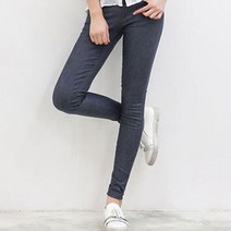 DS128 여성 슬림 가죽스키니진 코팅청바지 데님팬