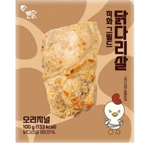 뺀닭 닭다리살 껍질 벗긴 직화그릴드 통닭다리살 오리지널 30팩, 100g, 30개