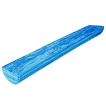 [트라택] EVA 폼롤러 (Foam Roller) 반원형 15x91cm, 블루, 1개