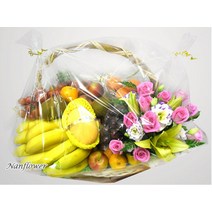 난플라워 과일 꽃바구니 전국꽃배달 당일배송 기념일 선물 병문안 조의 출산축하선물