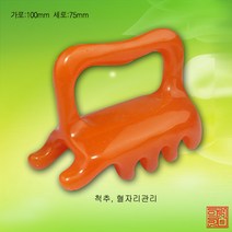 밀랍수지 꽈샤 경락 마사지도구 괄사 경락도구 38, 밀랍수지혈자리